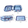 Travel Cosmetic Storage MakeUp Bag Folding Hanging Toiletry Wash Organizer Pouch