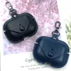 AirPods Pro Protective Leather Case Apple Headset Accessories Cover Hook Anti Fall Full Protection Shell1131387