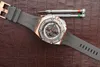 JF Designer Watches med 3126 Luxury Mens Brand 44mm Automatiska mekaniska klockor Leisure Movement Watches Men Watch336Z