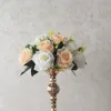 26CM diamètre fleurs artificielles 15 tête tissu plastique Simulation fleur route plomb pour mariage pièce maîtresse décor à la maison