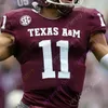 2020 Red Texas A M Aggie Football Jersey NCAA College Jalen Wydermyer Jake Matthews Cedric Ogbuehi Ryan Tannehill Luke Joeckel Hill Coryatt