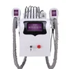 Ny bärbar kryolipolys Fat frysande bantningsmaskin Cryoterapi Ultraljud RF Liposduktion Lipo Laser Beauty Equipment UPS DHL