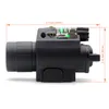 Green Dot Laser & LED Flashlight Torch Sight Scope Hunting Mount Combo With 20mm Picatinny Rail
