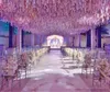 Glamorous Wedding Ideas Elegant Artifical Silk Flower Wisteria Vine Decorations 3 forks per piece more quantity more beautiful3813950