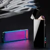 Laddningsbar cigarettändare USB Dual Cross Arc Electronic Cigar Lighter Windproect Flameless Electric Plasma Lighter7977866