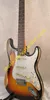 Deluxe Series Frusciante 1962 Sunburst Heavy Relic elektrisk gitarr i lager