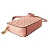 Pink sugao crossbody bag chain shoulder purse new style pu leather designer handbag fashion famous women messenger bag Hollow styl187p