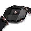 Hot Sale Luxury Women Watch Ny Mode Kvinnor Klänning Klockor Keramikväska Läderrem Relogio Feminino Lady Quartz Armbandsur Brw