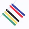 20pcs Earphone Cable Winder Organizer Office Desk Accessories Wire Storage Charger Cable Holder Wrap Cord Desk Set Supplies toy3695249