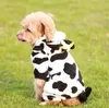 s Wholes 2019 Pet Dog Cow Style Cloth Costume Mucca da latte per cappotto per cani Winter Warm300M