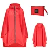 Куртка-пончо от дождя, пальто с капюшоном для взрослых и карманами, водонепроницаемые дождевики с принтом, подходящая сумка для хранения, большие размеры XXL Li235w