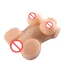 Lebensechte Mini-Sexpuppe aus Silikon für Männer, echte 3D-Liebespuppen mit Anus, Vagina, Brust, männliche Masturbation, Sexspielzeug