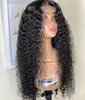 Malaisien vague profonde bouclés 3 4 Bundles Mylaysian cheveux tisse Deepwave cheveux faisceaux humains brésilien péruvien indien cambodgien 24 28051788