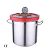 High-quality Stainless steel vacuum defoaming barrel Silicone suction vacuum barrel for epoxy resin AB glue 2 /3 gallons