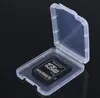 Étui de protection Conteneur de cartes Boîtes de cartes mémoire Outil de carte CF Stockage en plastique transparent Facile à transporter Livraison gratuite