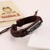 Charm Vintage Multilayer Charm Bracciale in pelle Le donne credono ai braccialetti Gioielli economici Best Friends Gift