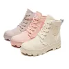 2019 Designer Mulheres Botas Cool Girl Brown Pink Green Womens Aumentar Treinadores Treinadores Esportes Sapatilhas Tamanho 35-39