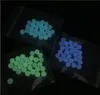 Glaring 6mm 8mm Quarzo Terp Dab Perle Inserto Luminoso Incandescente Blu Verde Chiaro Quarzo Perla Per Quarzo Banger Chiodi Bong In Vetro Dab Rigs