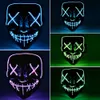 El Halloween Led Mask Light Up Funny Masks The Purge Election Year Great Festival Cosplay Costume Supplies Party Masks Glow in DAR2673347
