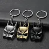 10 pièces métal porte-clés masque jouets clé voiture pendentif haute qualité porte-clés anneaux femmes sac bijoux hommes HJ249