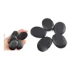 500PCS Health Care Natural Basalt Massage Stone Black Hot SPA Rocks Pain Relief Energy Set Massage Stones & Rocks