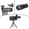 APEXEL APL - T18ZJ 18X Zoom optique téléobjectif pour télescope avec support de téléphone Clip trépied