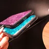 Custodia per telefono glitterata per iPhone 7 8 Plus Custodie con motivo a conchiglia viola blu moda per iPhone X 8 7 6 6S Plus Cover posteriore in silicone morbido TPU