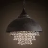 New Vintage Lamp Loft Chandelier Lighting Modern Crystal Pendant Hanging Lights for Home Hotel Restaurant Decoration