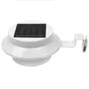 램프 Top6pack Outdoor Solar Gutter Led Lights White Sun Power Smart Solar Gutter Night Utility Security Light