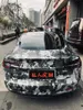 Green Digital Car Wrap Sticker Pixel Camouflage Vinyl Film With Air Release Self Adhesive Motors Car Wrapping Foil