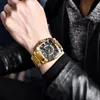 Relogio Maskulino Benyar Warch Top Marke Luxus Golden Men039s Quarz Uhren Sport Watch Männer wasserdichte männliche Armbanduhr Reloj 1387353