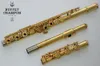 Buffet SERIRSII 17 Holes C Tone Open Flute Gold Lacquer Cupronickel Flute Brand Musical Instruments with Case Accessories Free Shipping