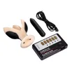 Vuxen Toys Electro Butt Plug Silicone Anal Vibrator Massager Stimulering BDSM Estime Torture Kit onani för unisex7938167