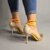 Kolnoo senhoras Sandals Atacado salto alto Hot estilo do vestido de Verão Sapatos T-strap Moda Tamanho Grande BFCM sapatas do partido diárias ocasionais D297