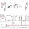 3IN1 RVB WS2811 IC LED Pixel Module Lights 12 mm Point Lights DC 5v String Christmas Addressable Light IP65 Ip65 Imperproof for Letters Sign