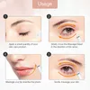 2 in 1 Electric Eye Massager Anti Aging Wrinkle Eye Patch Relief Micro-current Massage Negative Ion Importing Eyes Care Device 100pcs/lot