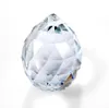 Meraviglioso appeso 20mm di diametro sfera di cristallo trasparente sfera prisma pendente perline distanziatrici per la decorazione domestica di lampadari in vetro per matrimoni
