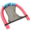 Polyester flytande pool nudel sling mesh stol netto för pool party barn säng sits vatten avslappnad storlek 82x44x0.2cm