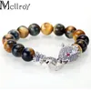 Mcllroy bracelet hommes pierre perle luxe bracelet homme mode dragon cz zricon fait main hommes bijoux homme cadeau pulseira masculina2430