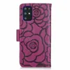 Fashion Rose Flower Leder Brieftaschenhüllen für iPhone 14 Max Plus 13 Mini Telefon14 12 11 Pro Max XS XR X 8 7 6 PU Cash Card Slot ID B1262302