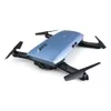 JJRC H47 ELFIE Plus 720P WIFI FPV Drone pieghevole per selfie con controllo del sensore di gravità Modalità di attesa in altitudine RTF - Blu