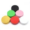 2 oz 60 ml 60g multicolores ronds en aluminium canettes couvercle à vis boîtes en métal bocaux vides Slip Slide conteneurs LX2657