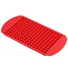 Ice Cube Mold Ice Cube Maker Square Shape Silicone 160 Grids Ice Fack Fruit Bar Kitchen Tillbehör