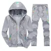 Casual Trainingspak Mannen Set Herfst Winter Luxe Sportkleding Pak voor Man Kleding Track Suits Heren Hooded Twee stukken Hoodies Sets