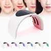 Nyaste 7 Färg PDT LED Photon Light Therapy Lamp Facial Body Beauty Spa Pdt Mask Skin Dra åt föryngring Wrinkle Remover Acne Device