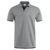 Klassieke korte mouw T-shirt Mannen Zomer Casual Solid T-shirt Ademend Luxe Katoenen Tshirt Jerseys Golf Tennis Heren Camisa Tops