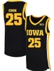 2020 NCAA Iowa Hawkeyes Jerseys 10 Joe Wieskamp 25 Tyler Cook 55 Luka Garza 5 CJ Fredrick 15 Kriener 30 Lester Basketballtröja