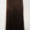 100g Prosto PU Skin Weft Hand Wiązany Taśma w klejach 100% Brazylijski Dziewiczy Human Hair Extensions 10-24 "40 sztuk Dwuosobowy