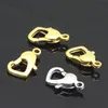 11MM-15MM 316L Edelstahl Herz Form Karabinerverschluss Für DIY Schmuck Kette Stecker Charme Schnalle Zubehör 3 farben