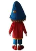 2019 Direktverkauf ab Werk Noddy Maskottchenkostüm Karnevalskostüme Jungenmaskottchenkostüme für Erwachsene mit großem blauen Hut Halloween Purim Partyveranstaltung
